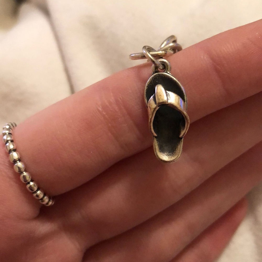 James Avery flip flop charm